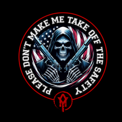 Please Don't Make Me Black Tee
