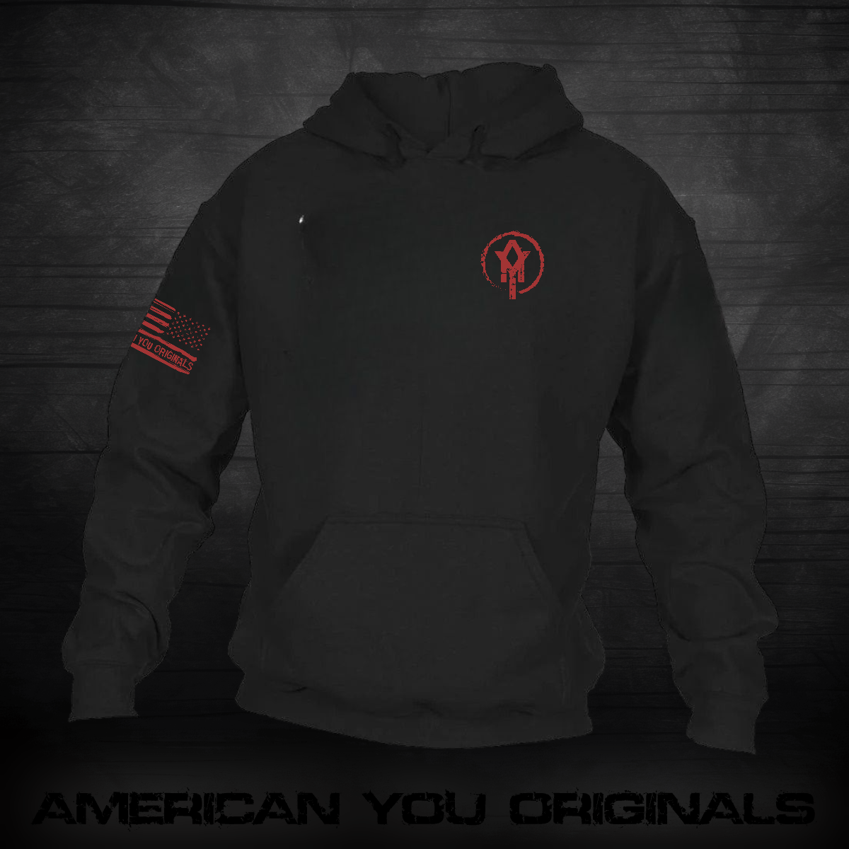 Strength Through Struggle Hoodie - Black