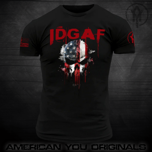 IDGAF T-Shirt- Black