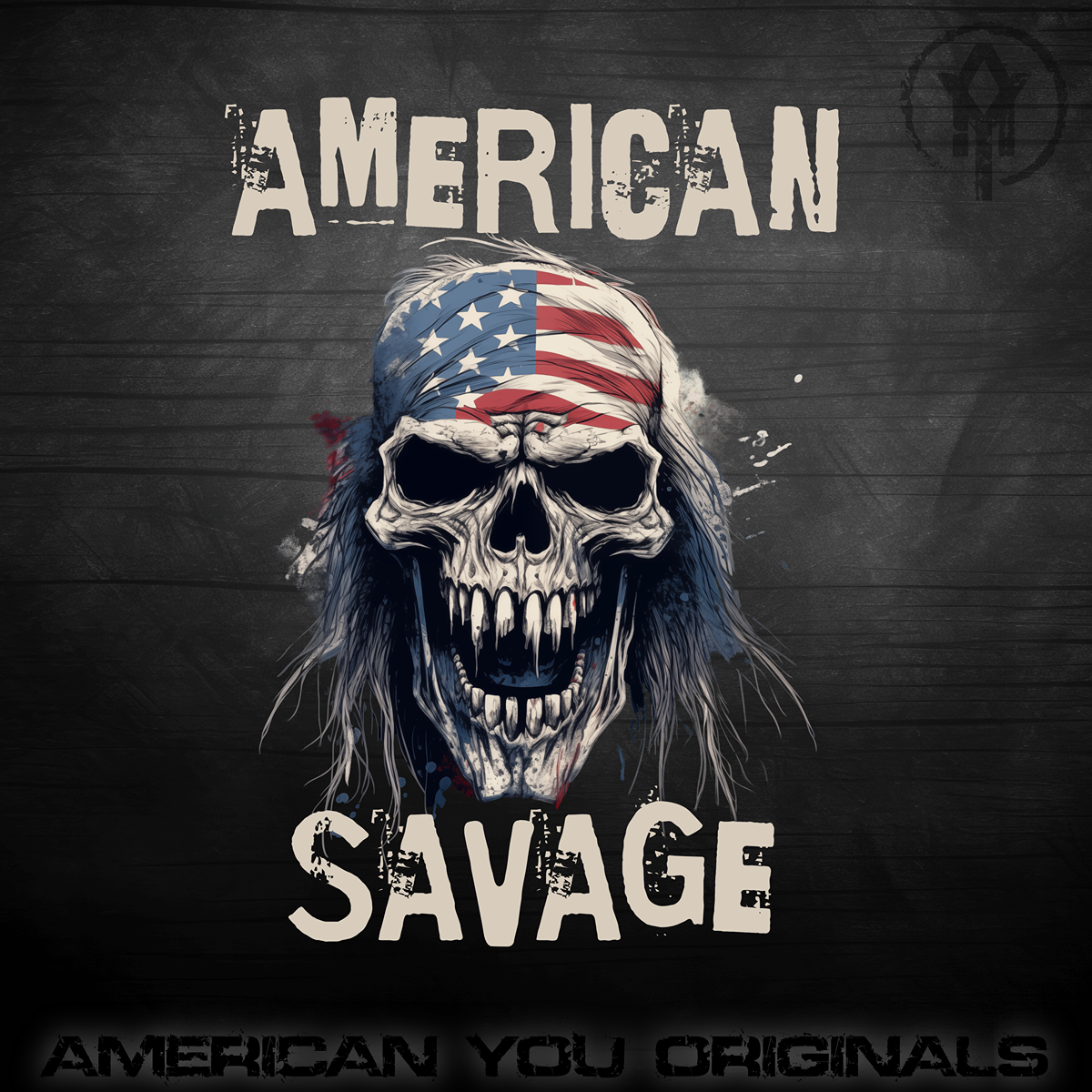 American Savage T-Shirt-Black