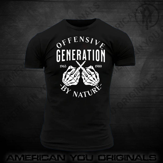 Generation X-GenX- Offensive By Nature T-Shirt