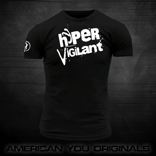 Hyper Vigilant Pedo Hunting Club - Black T-Shirt