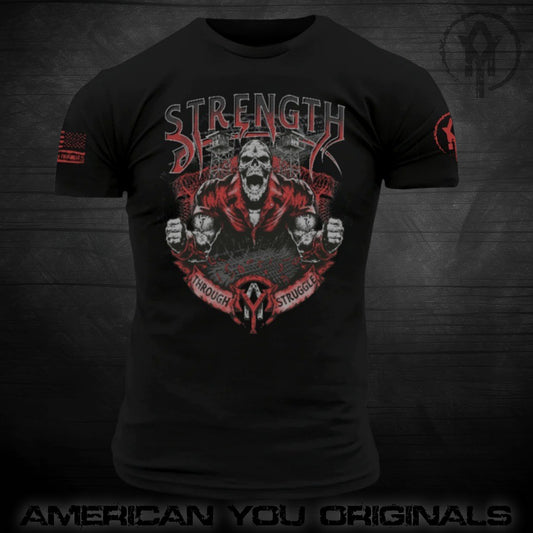 Strength Through Struggle T-Shirt-Black